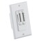 Westinghouse Wall Control Dual Slide Ceiling Fan 4 Speeds and -Light Dimmablemer 7787300 - alternate 1